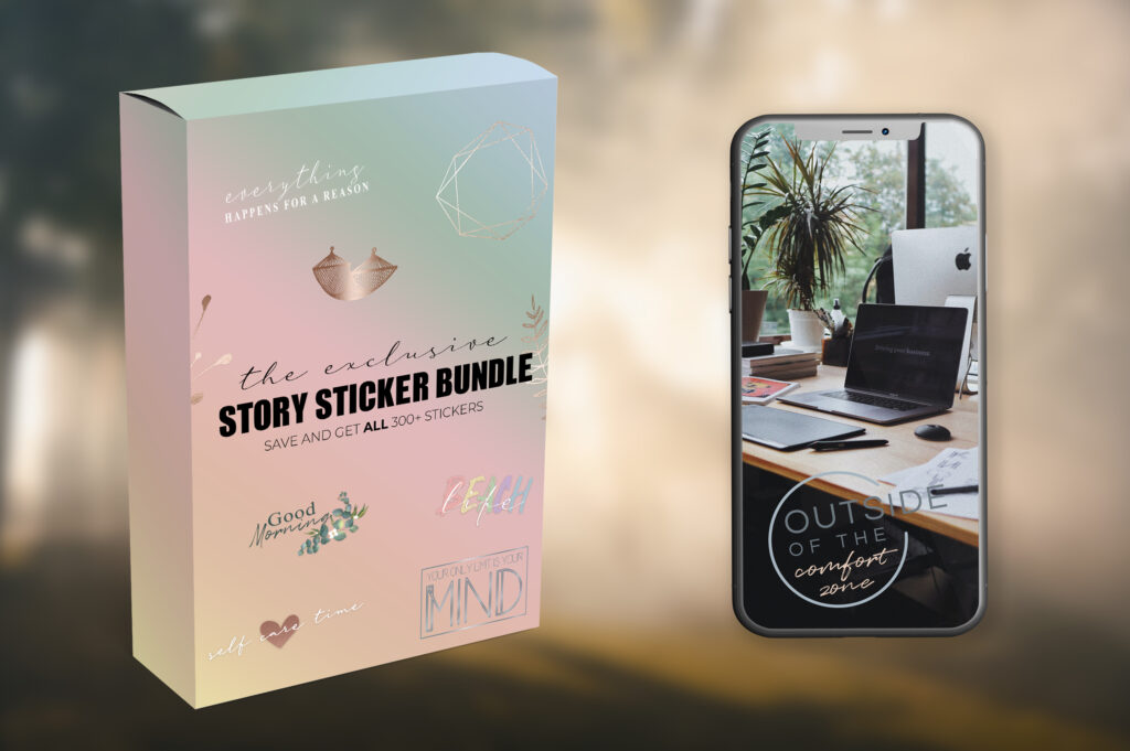 Image editing Tools and Social Media Booster - Instagram Story Sticker